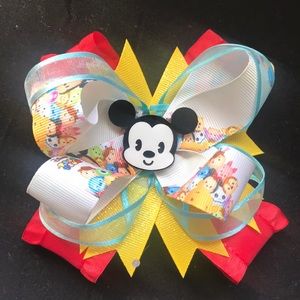 Tsum Mickey Inspired kids Bow (Final Price Drop)